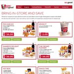 KFC Coupons: Buy a Zinger Stacker, Get Free Chips | Krush It $2 | $9.90 Hot Box + More