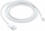Genuine Apple Lightning to USB 2M Cable White $16.99 + Delivery or Free Pickup (Auckland) @ Tech Crazy