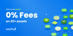 0% Fees on 25+ Crypto Assets @ Swyftx