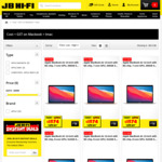 Cost + GST on MacBooks and iMacs (Air from $1574, Pro from $1979 and iMacs from $1934) @ JB Hi-Fi (in Store Stock Only)