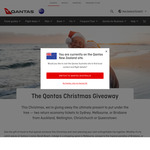 Win (2x) Return Flight Ticket to Australia @ Qantas