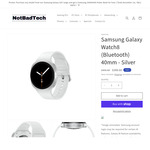 Samsung Watch8 40mm Bluetooth $379, Watch Ultra (2024) $605, Galaxy A36 $479, 20000mAh 45W Powerbank $40 + Del. @ NotBadTech