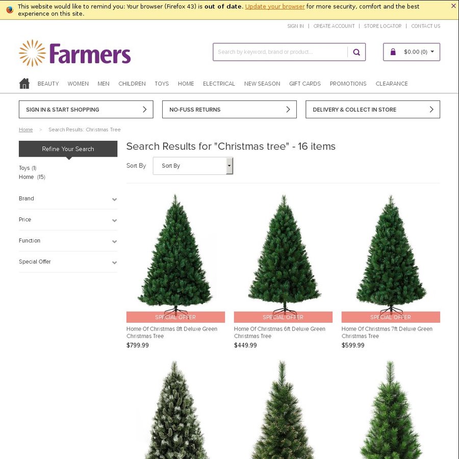 50 Off Christmas Trees Farmers ChoiceCheapies