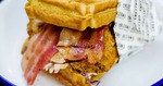 FREE Orleans Waffle Burger, Monday 9 July (12 - 2pm) @ Takitau Square