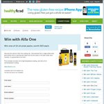 Win 1 in 10 Alpha One Rice Bran Oil Prize Packs from Healthy Food NZ