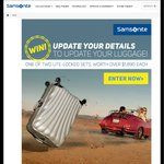 Win a 69cm Lite-Locked ($899.00 Each) + a 75cm Lite-Locked ($999.00 Each) from Samsonite