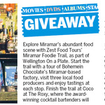 Win a Double Pass to Miramar Foodies Trail (Food + Drink Tastings, Tours) Aug 22 [Wellington]