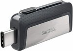 SanDisk Ultra Dual Drive Type-A/C 64GB $17.77, 128GB $26.13 (Expired) + Delivery ($0 with AU$59 Spend) @ Amazon AU