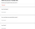 Win a LEGO Floral Art Set Valued at $119.99 @ Brick Store