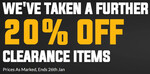 Extra 20% off Clearance (from $0.01, 8280 Products) @ Repco