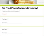 Win a 300g Pack of Shore Mariner Large Prawn Twisters @ Shore Mariner