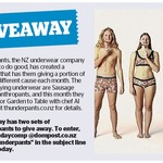 Win 1 of 2 Sets of Thunderpants from The Dominion Post