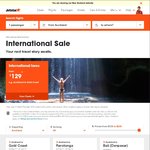 Jetstar International Sale $149 to Rarotonga, $218 to Bali, $129 to Melbourne/Sydney/Gold Coast + More