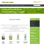 Get 15% OFF Sitewide at Herbal New Zealand - 3 Days Sale Only - ($6 Courier Next Day Delivery)