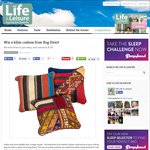 Win 1 of 3 Kilim Cushion (Worth $120) from NZ Life and Leisure