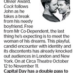 Win a Double Pass to Cock from The Dominion Post (Wellington)