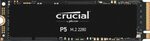 Crucial P5 500GB NVMe Internal SSD (up to 3400MB/s) US$59.99 (~NZ$115.20 approx. Delivered) @ Amazon US, $118.99 @ PB Tech