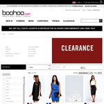 Boohoo.com up to 60% off Clearance Sale + 20% off Coupon & 20% off T-Shirts & Shorts