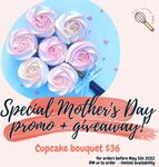 Mother’s Day Cupcake Bouquet Gift $36
