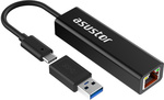 Asustor 2.5G USB Type-C Ethernet Adapter (AS-U2.5G2) $28.99 Delivered (Was $74.84) @ PB Tech