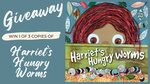 Win 1 of 3 copies of Harriet’s Hungry Worms (Samantha Smith book) @ Kidspot