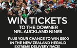 Win 1 of 3 2-Day Double Passes to The Downer NRL Auckland Nines from The NZ Herald