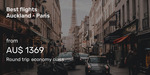 Turkish Airlines: Auckland to Paris, France from $1551 Return [Feb-Oct] @ Beat That Flight