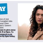 Win a Double Pass to Both Sides Now, March 11, from The Dominion Post (Wellington)