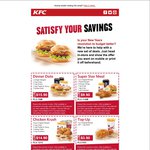 Latest KFC Coupons Inc. Dinner Date for 2 $15.90 + Superstar Meal $9.90