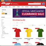 FIFA U-20 World Cup Merchandise Clearance (Up to 90% off) @ NZ Soccer Shop