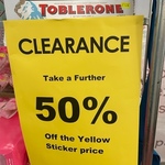 Extra 50% off Clearance Items @ The Warehouse, Queensgate
