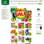Countdown - One Day Sale: Coca-Cola 18 Pack Cans $10, Fresh Whole Chicken (Size 14) $8 + More