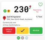 [Auckland] Fuel: 91 - $2.307/L @ Gull Kingsland