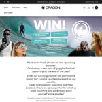 Win a $1000, $500 or $250 Gift Voucher from Dragon Alliance