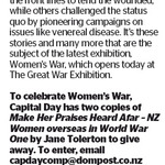 Win 1 of 2 copies of Make Her Praises Aheard Afar-NZ Women overseas in WW1 by Jane Tolerton from The Dominion Post