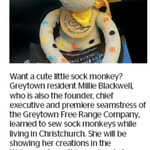 Win a Sock Monkey from The Dominion Post