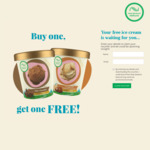 Buy 1 480ml NZ Natural Ice Cream Tub, Get 1 480ml Free @ Participating Supermarkets (Coupon)