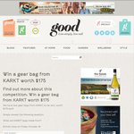 Win 1 of 2 KARKT Gear Bags (Worth $175) Good Magazine