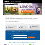 FREE: Cyberlink PhotoDirector 5 Deluxe (Was $50)