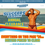 Men's Swimming Trunks from A$20 ea (~NZ$22) + AU$15.50 Shipping @ Sluggers