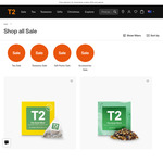 Up to 50% off + Shipping @ T2