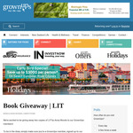 Win 1 of 2 copies of LIT by Anna Woods from Grownups
