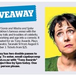 Win 1 of 2 Double Passes to Vanya and Sonia and Masha and Spike from The Dominion Post (Wellington)