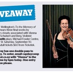 Win a Double Pass to Orchestra Wellington's to The Memory of an Angel (10/9) from The Dominion Post (Wellington)