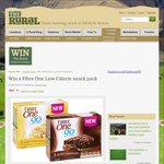 Win a Fibre One Prize Pack (Bars, Squares) from The Rural