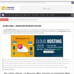cPanel Web Hosting SSD Cloud No Limits $3.75 USD/Mo @ Weekhost