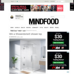 Win a Showerdome Shower Top (Worth $299) from Mindfood