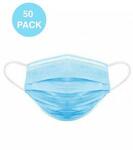 50-Piece Disposable Face Masks for $29.99 + Shipping @ Once-It