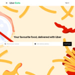 6 Free Deliveries ($10 Minimum Spend) @ Uber Eats