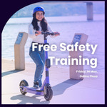 Beam Scooter: Free Safety Training (14 May) + Bonus $25 Credit, Helmet & Refreshments @ Odlins Plaza, Wellington